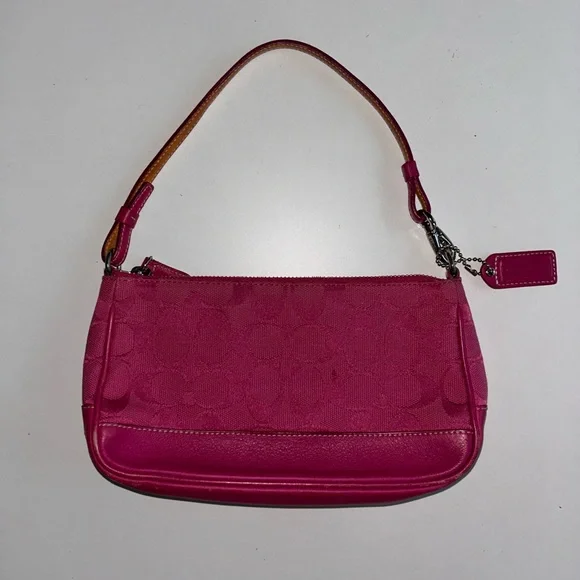 Coach Fuchsia Shoulder Bag - Picture 2 of 2